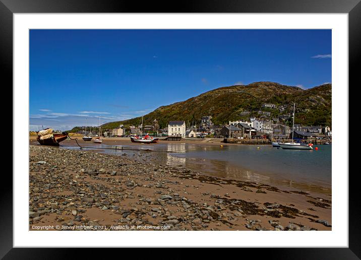 Barmouth Wales Framed Mounted Print by Jenny Hibbert
