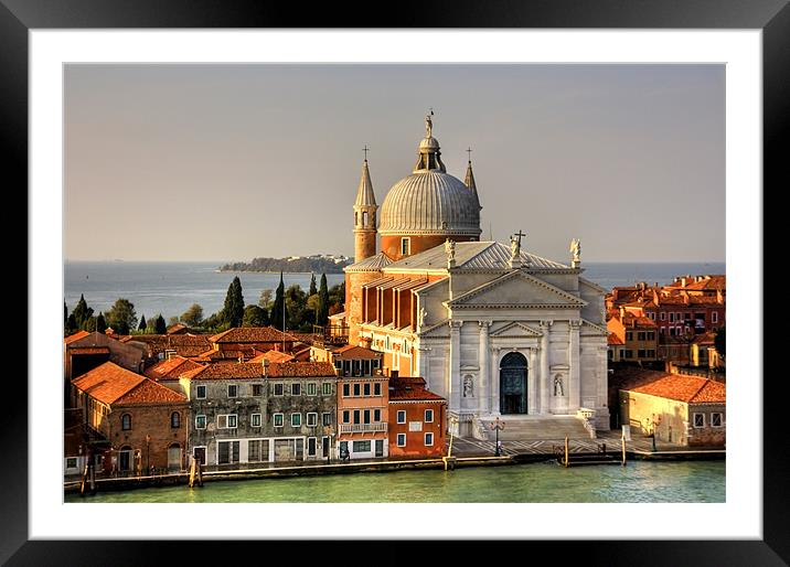 Chiesa del Redentore Framed Mounted Print by Tom Gomez