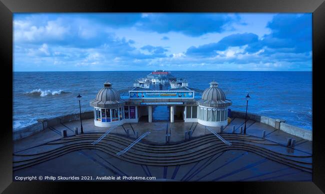 Cromer Pier Norfolk Framed Print by Philip Skourides