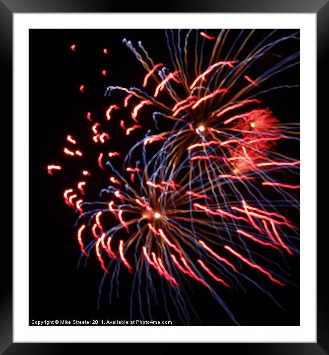Starburst 2 Framed Mounted Print by Mike Streeter