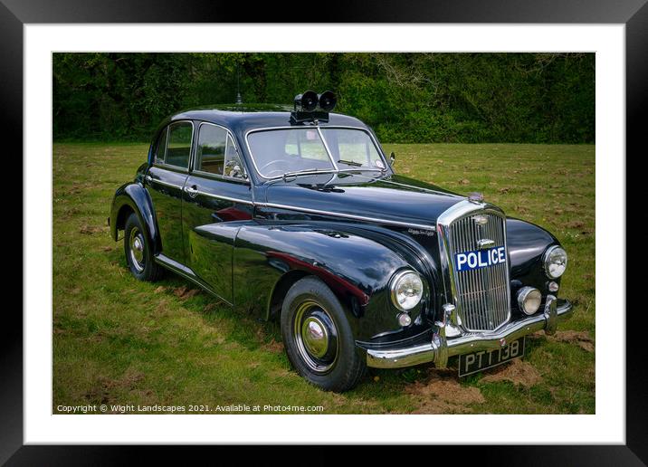 Wolseley Six Eighty Framed Mounted Print by Wight Landscapes