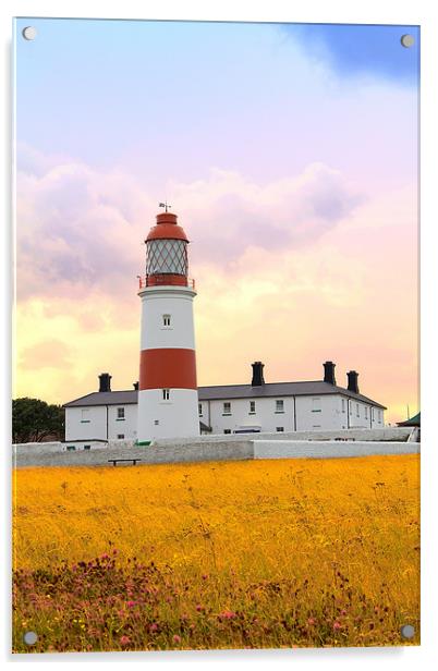 souter lighthouse 2 Acrylic by Northeast Images
