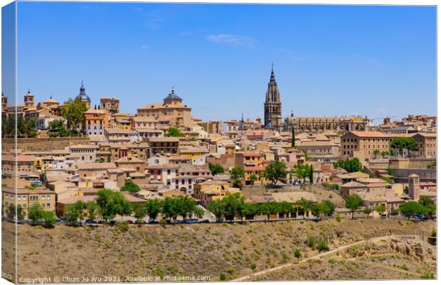 Toledo, a World Heritage Site city in Spain Canvas Print by Chun Ju Wu