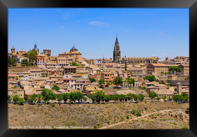 Toledo, a World Heritage Site city in Spain Framed Print by Chun Ju Wu