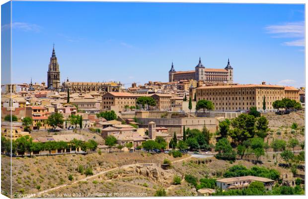 Toledo, a World Heritage Site city in Spain Canvas Print by Chun Ju Wu