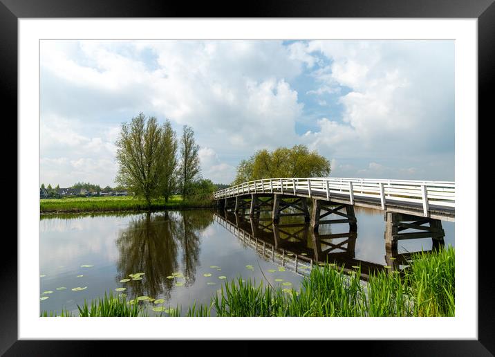 Across The Canal Framed Mounted Print by DiFigiano Photography