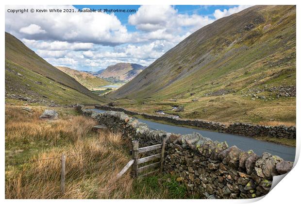 Road to Ullswater Print by Kevin White
