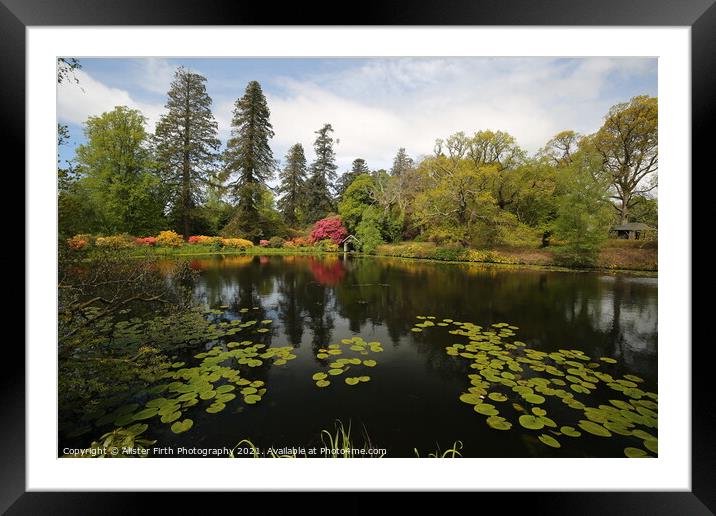 The Boathouse Framed Mounted Print by Alister Firth Photography