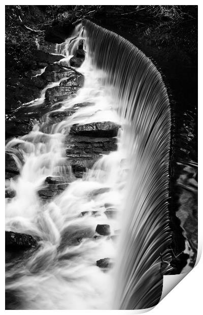 Above the Weir Print by David McCulloch