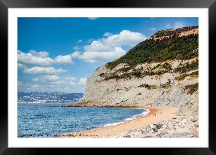 Seatown Beach Framed Mounted Print by David Tyrer