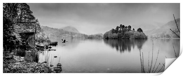 Grasmere  Lake District  Print by Maggie McCall