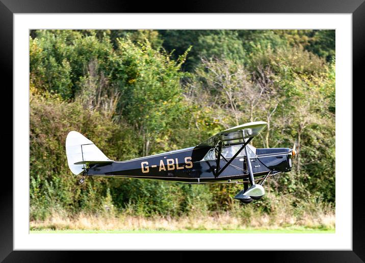 de Havilland DH 80A Puss Moth Framed Mounted Print by Steve de Roeck