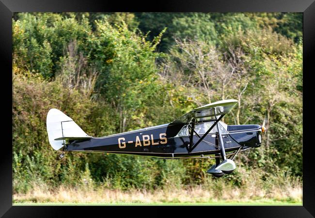 de Havilland DH 80A Puss Moth Framed Print by Steve de Roeck