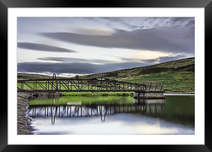 Spillway Framed Mounted Print by Sam Smith