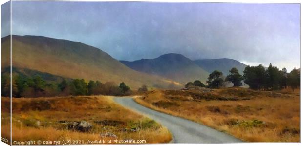 highland color Canvas Print by dale rys (LP)