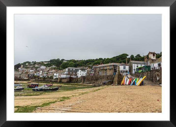 Mousehole Framed Mounted Print by chris smith