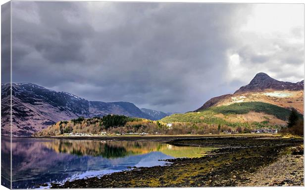 Light on Loch Leven Canvas Print by Jacqi Elmslie