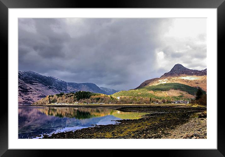 Light on Loch Leven Framed Mounted Print by Jacqi Elmslie
