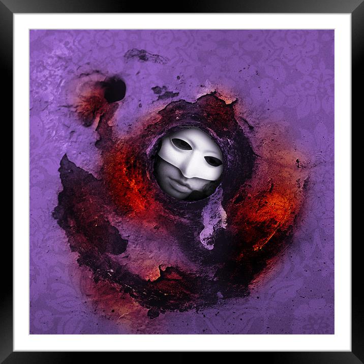 THE SECRET Framed Mounted Print by