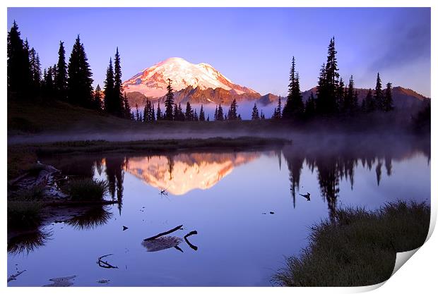 Mountain Sunrise  Print by Mike Dawson