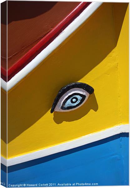 Eye for colour Canvas Print by Howard Corlett
