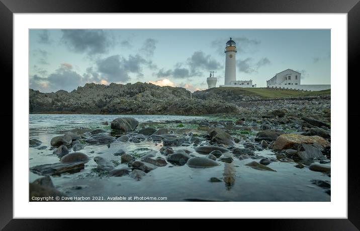 South Light Reflections Framed Mounted Print by Dave Harbon