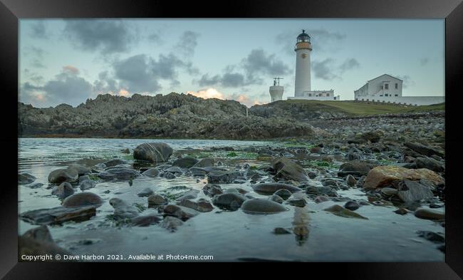 South Light Reflections Framed Print by Dave Harbon