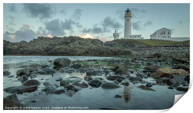 South Light Reflections Print by Dave Harbon