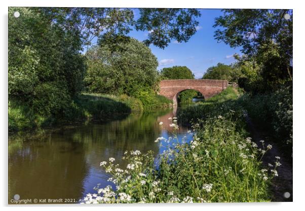 Kennet and Avon Canal, Wiltshire Acrylic by KB Photo