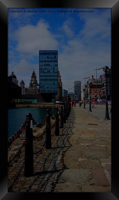 Liverpool Albert Docks Framed Print by Rachael Smith