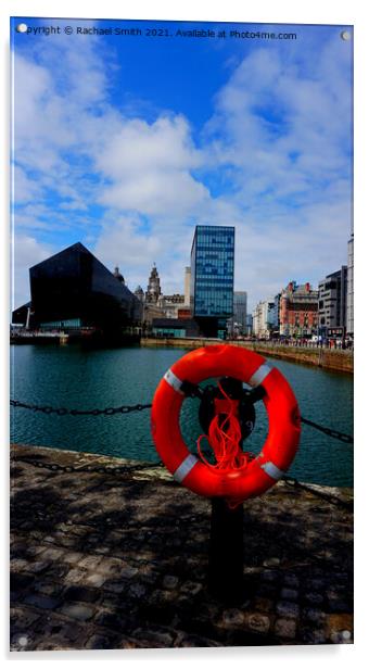 Liverpool docks Acrylic by Rachael Smith