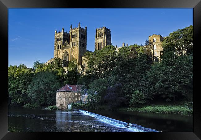 Durham Cathedral in Summer Framed Print by Kevin Tate