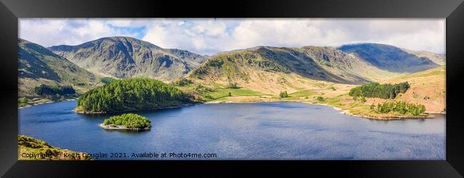 Haweswater and Mardale Head Framed Print by Keith Douglas