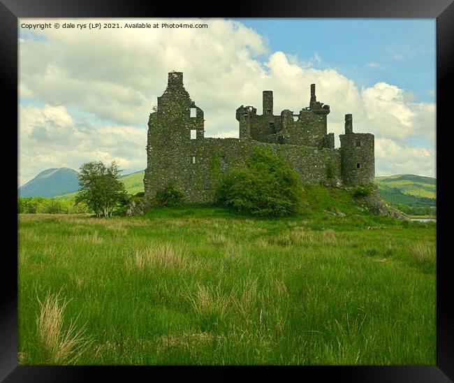 kilchurn castle Framed Print by dale rys (LP)