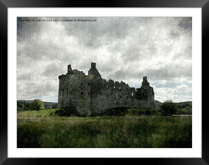 kilchurn castle  argyll and bute  Framed Mounted Print by dale rys (LP)