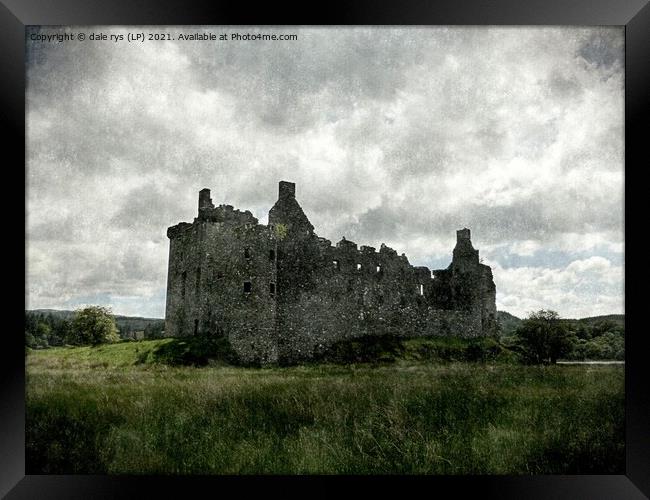 kilchurn castle  argyll and bute  Framed Print by dale rys (LP)