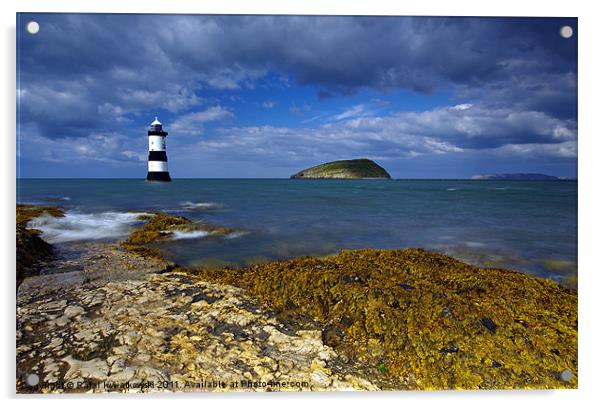 Black Point Lighthouse Acrylic by R K Photography