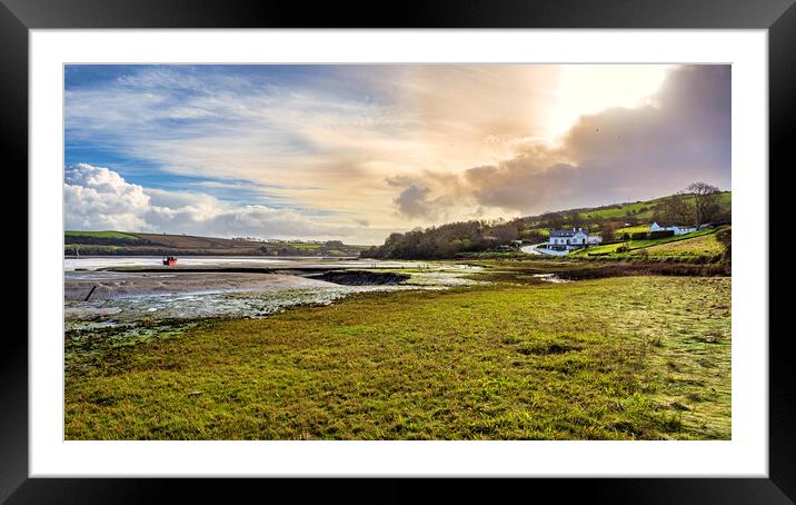 Poppit Sands, Pembrokeshire, Wales Framed Mounted Print by Mark Llewellyn
