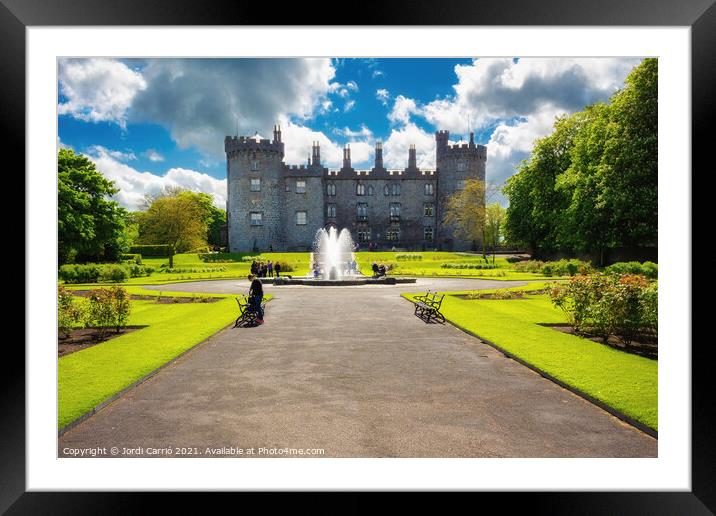 Kilkenny Castle, Ireland - 2 Framed Mounted Print by Jordi Carrio