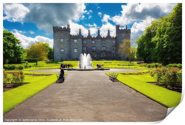 Kilkenny Castle, Ireland - 2 Print by Jordi Carrio