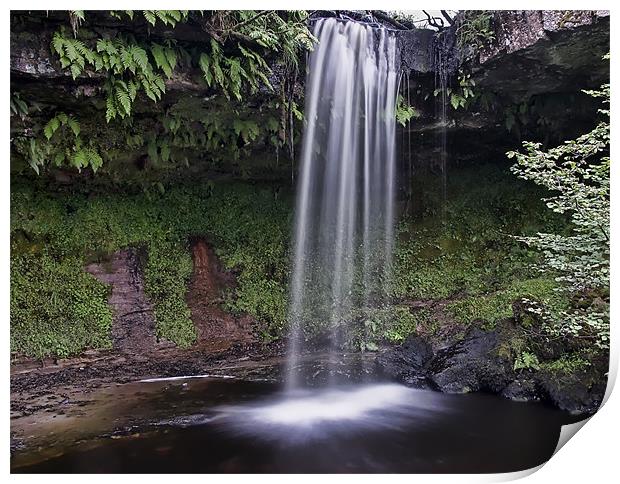 Small Waterfall Print by Sam Smith