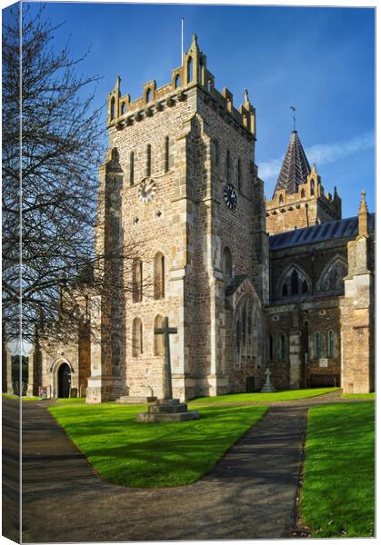 St Mary's Church, Ottery St Mary Canvas Print by Darren Galpin