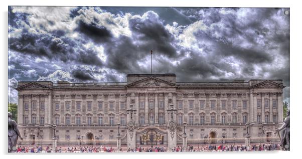 Buckingham Palace Acrylic by David French