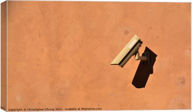 CCTV?  Canvas Print by Chris Chung