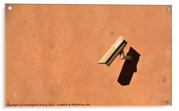 CCTV?  Acrylic by Chris Chung
