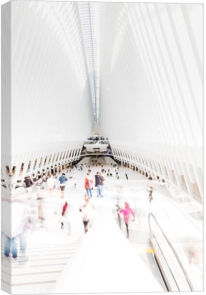 New York City Shopping Centre Westfields Canvas Print by Peter Greenway