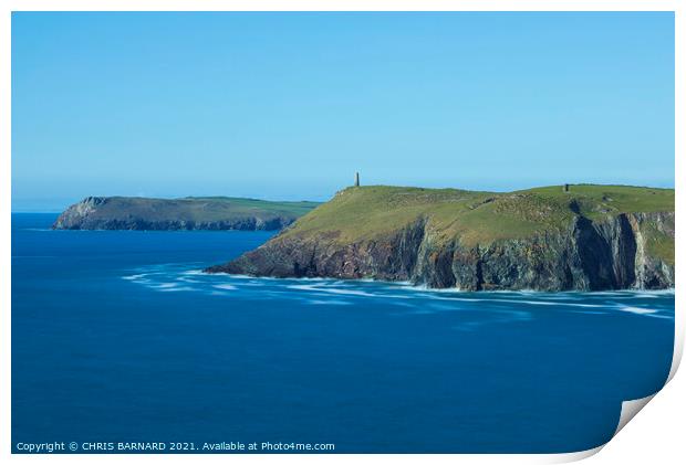 Stepper Point Print by CHRIS BARNARD