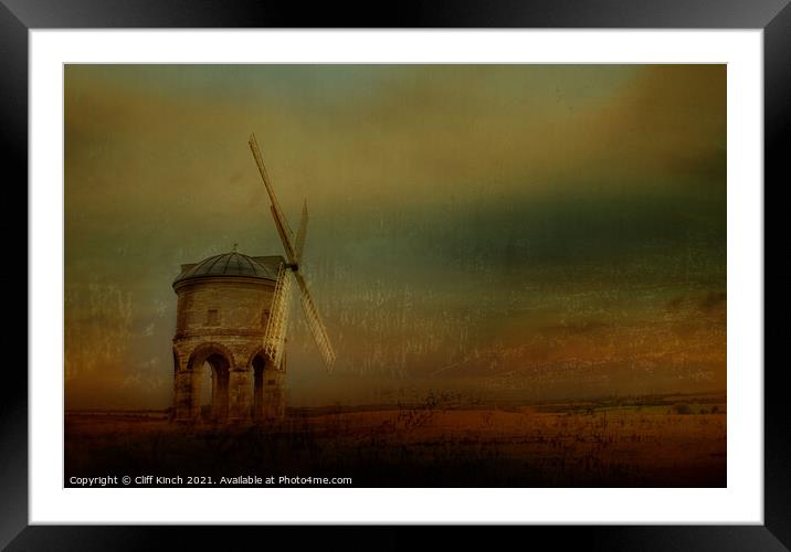 Chesterton windmill Warwickshire Framed Mounted Print by Cliff Kinch