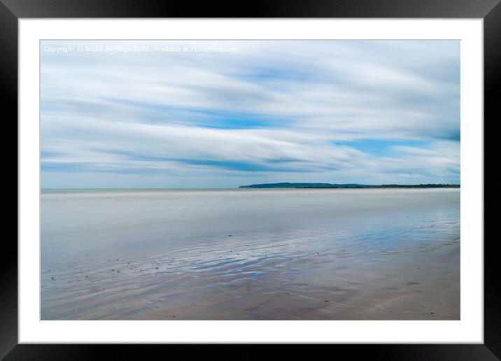 Calmness Framed Mounted Print by Beata Aldridge