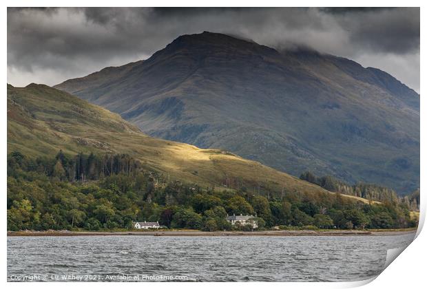 Knoydart Print by Liz Withey